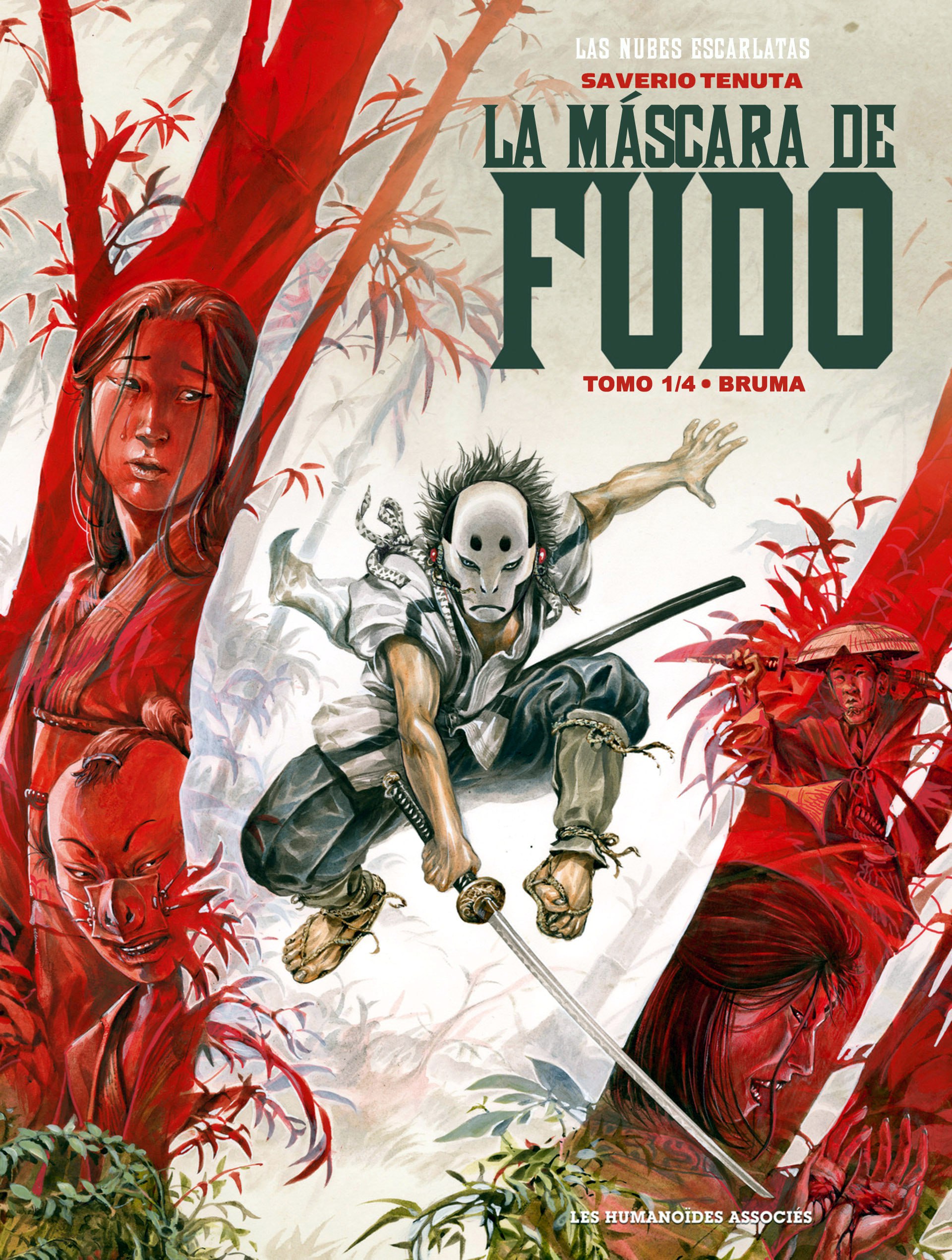 Portada ampliada de LA MÁSCARA DE FUDO