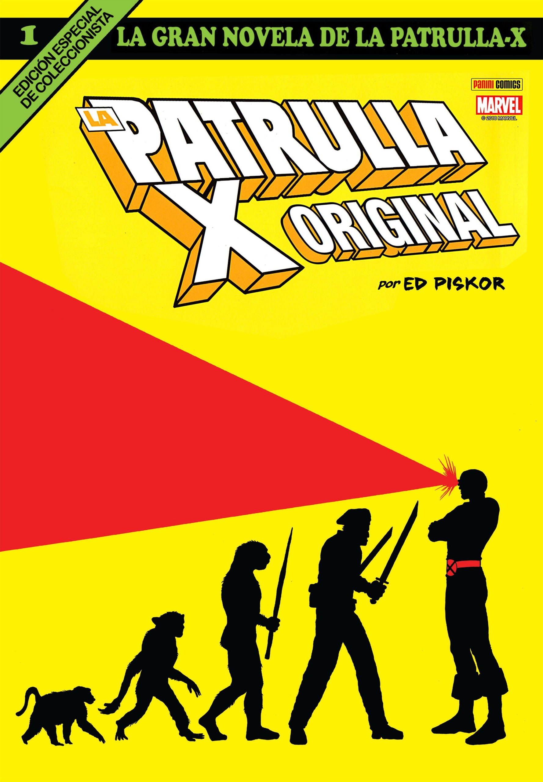 Portada ampliada de Patrulla X Original