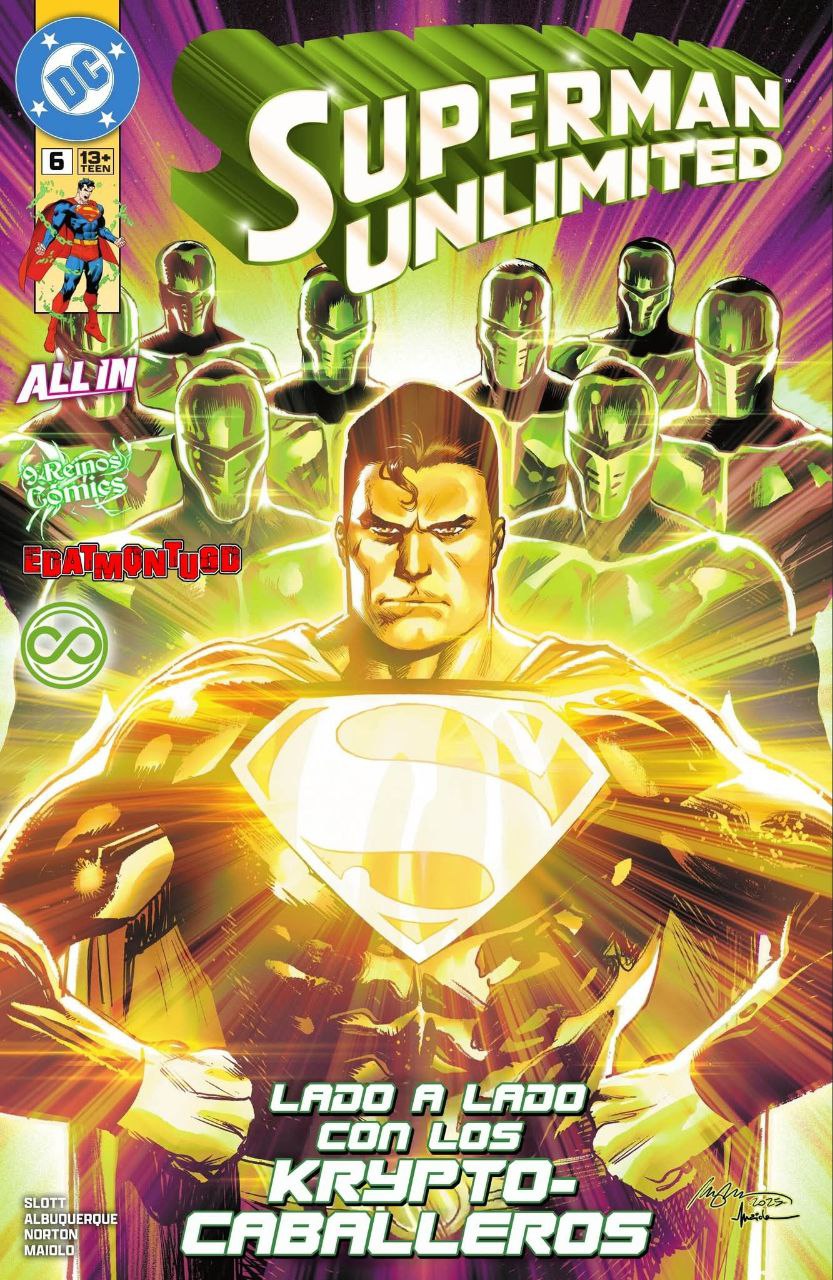 Portada ampliada de SUPERMAN UNLIMITED