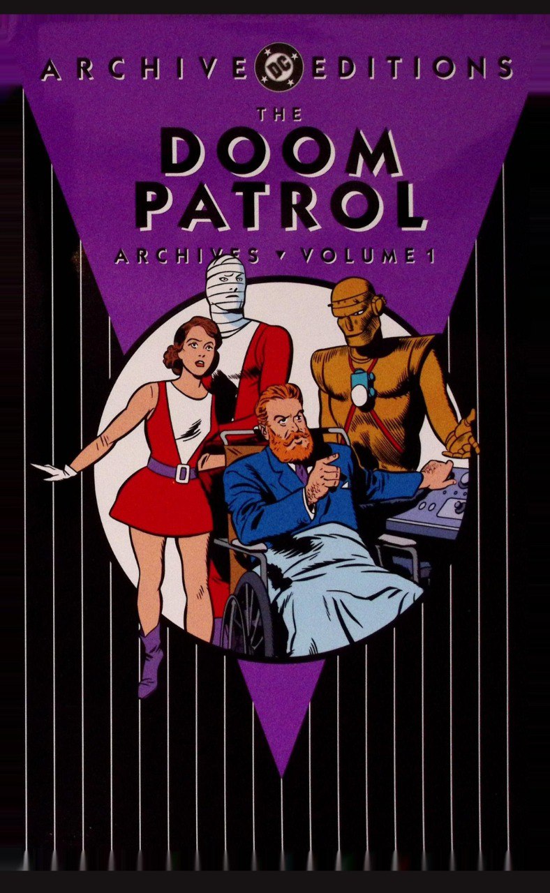 Portada ampliada de THE DOOM PATROL