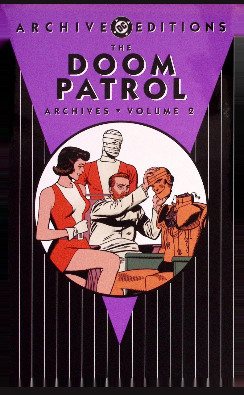 Portada ampliada de THE DOOM PATROL ARCHIVES VOLUME 2