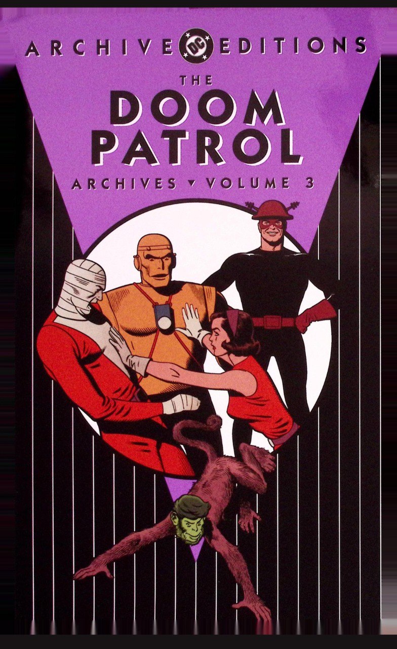 Portada ampliada de THE DOOM PATROL