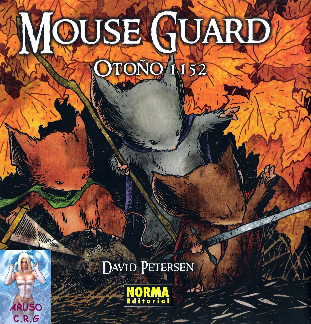 Portada ampliada de Mouse Guard Otono