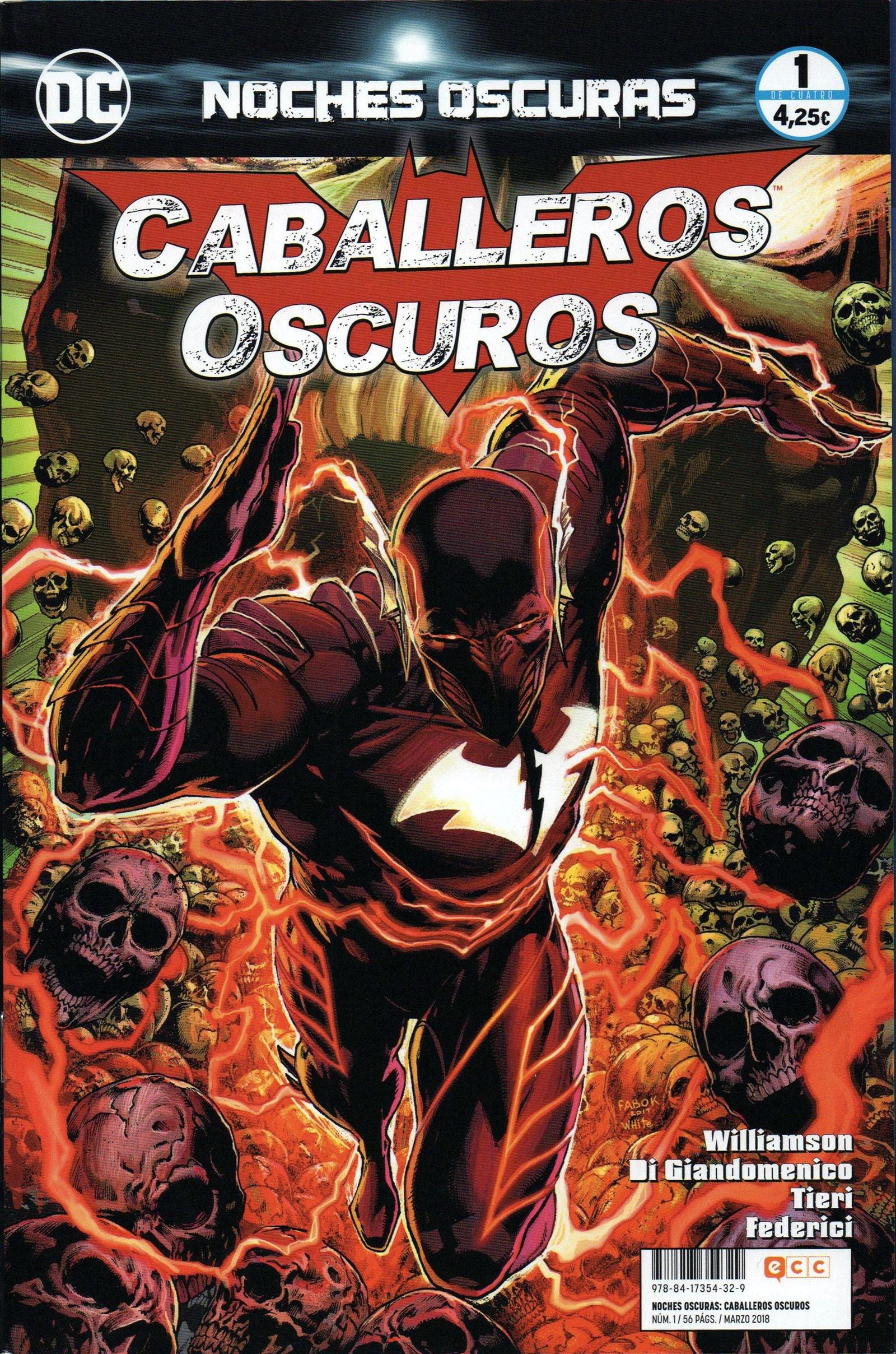 Portada ampliada de CABALLEROS OSCUROS
