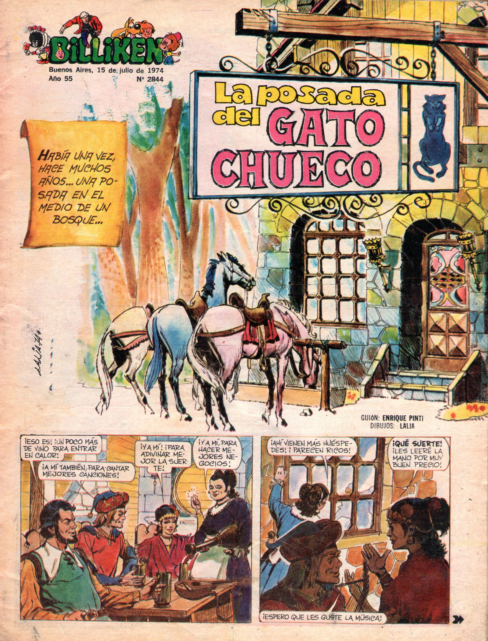 Portada ampliada de La posada del GATO CHUECO