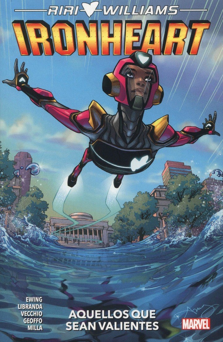 Portada ampliada de IRONHEART