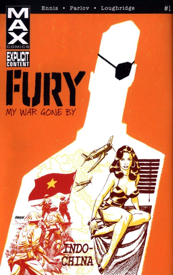 Portada ampliada de FURY MY WAR GONE BY
