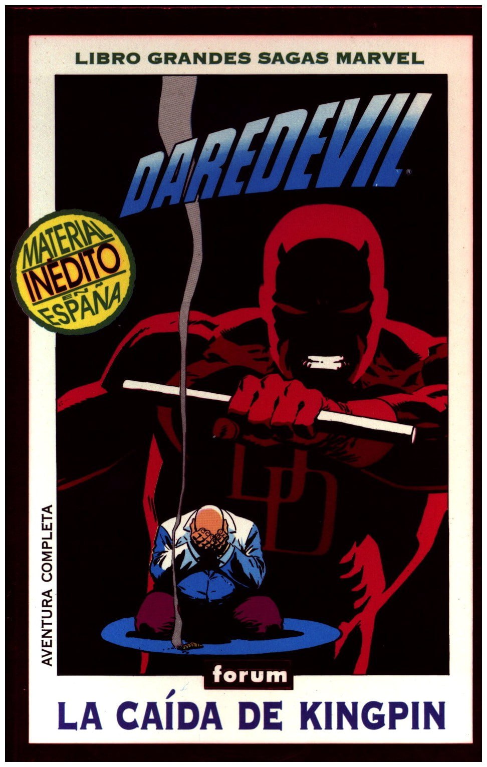 Portada ampliada de Daredevil