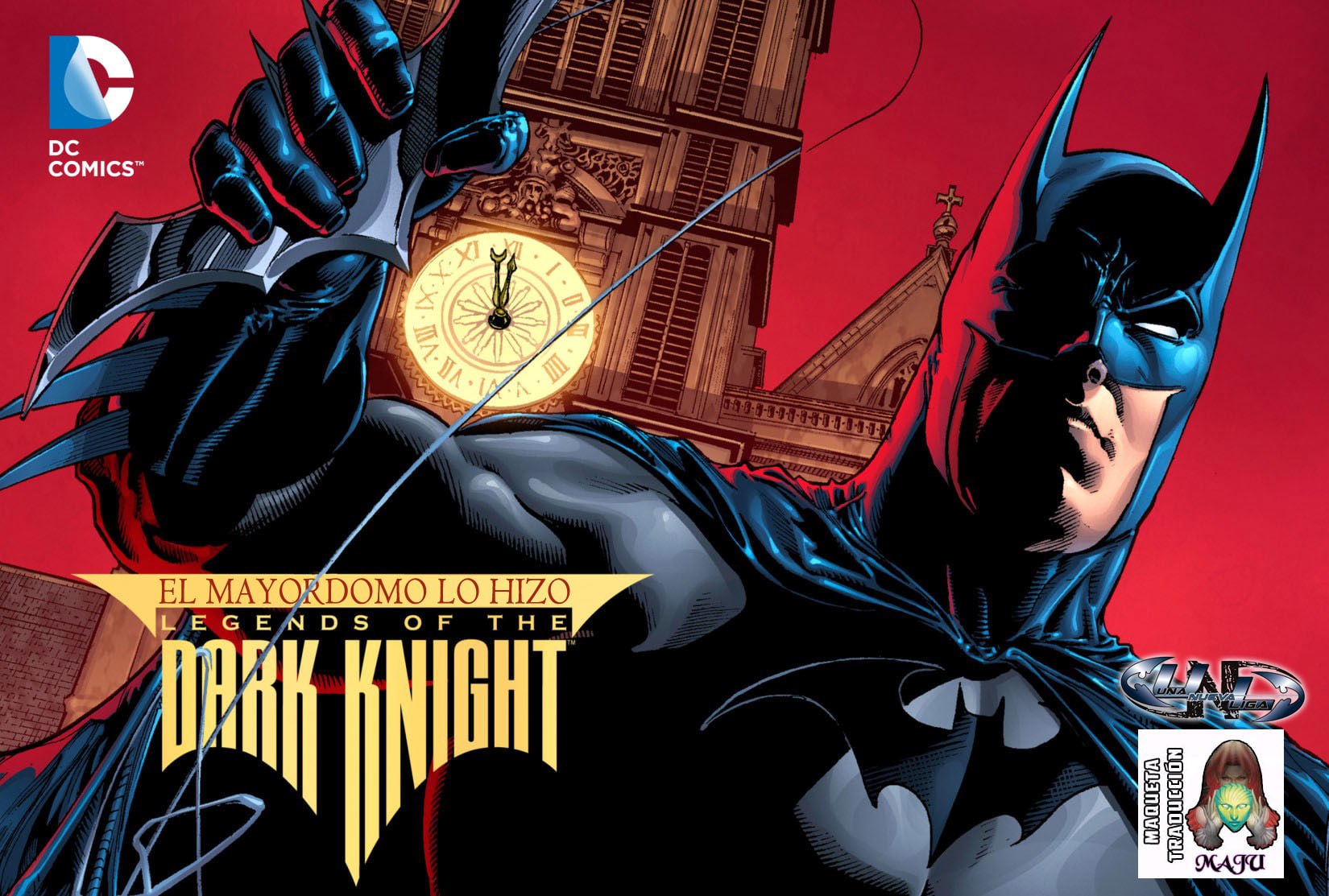 Portada ampliada de LEGENDS OF THE DARK KNIGHT