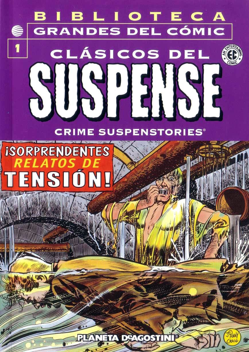 Portada ampliada de CLÁSICOS DEL SUSPENSE