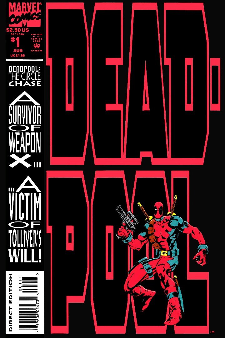Portada ampliada de DEADPOOL