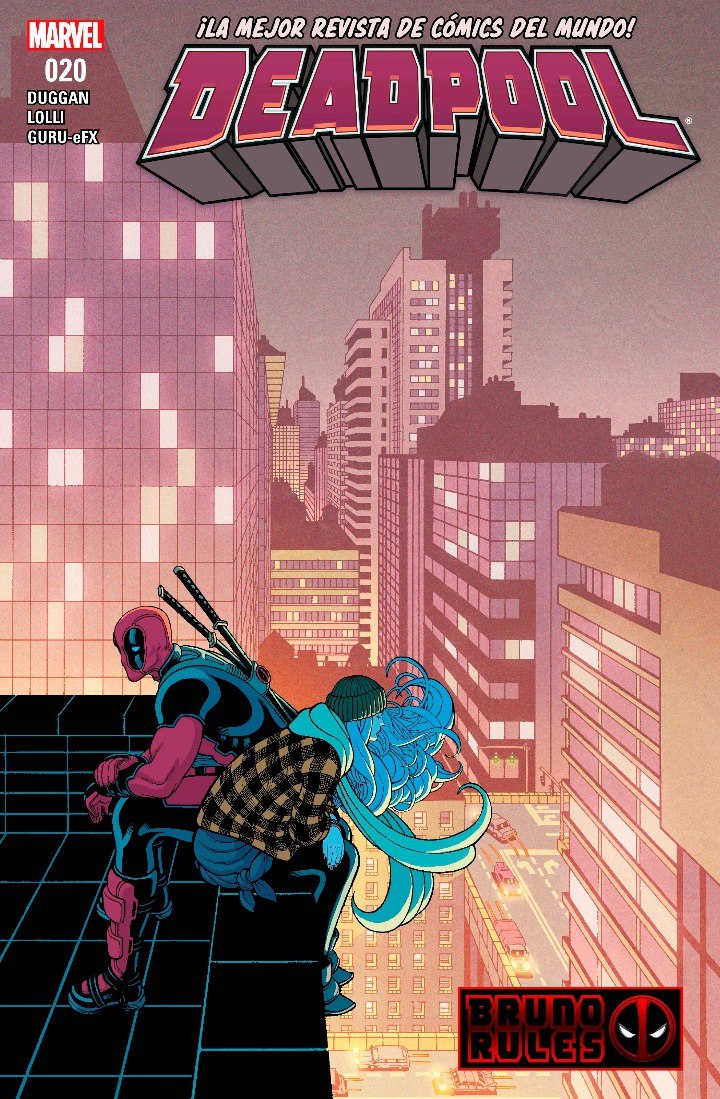 Portada ampliada de DEADPOOL