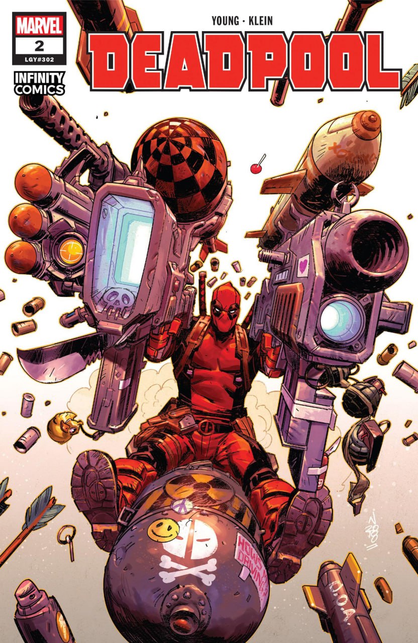 Portada ampliada de DEADPOOL