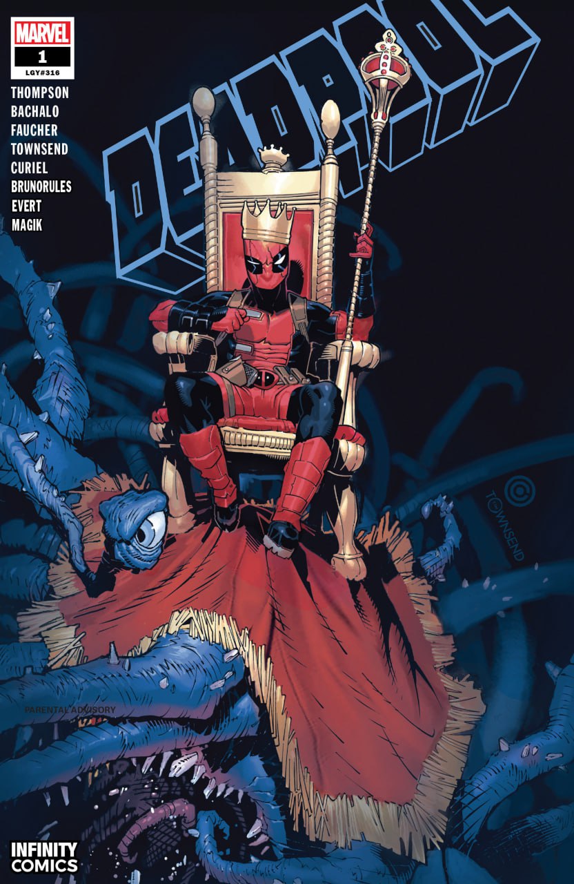 Portada ampliada de DEADPOOL