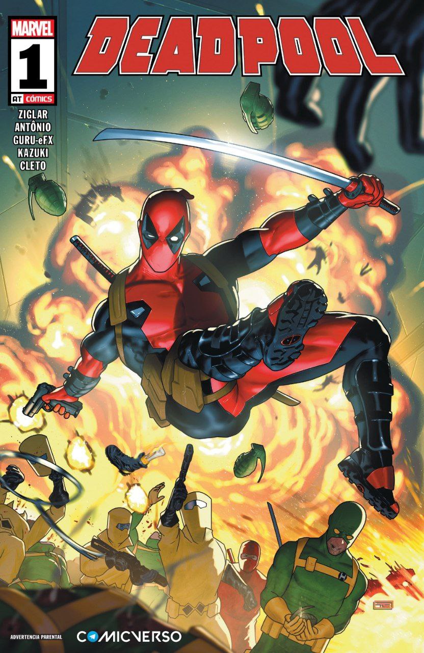 Portada ampliada de DEADPOOL
