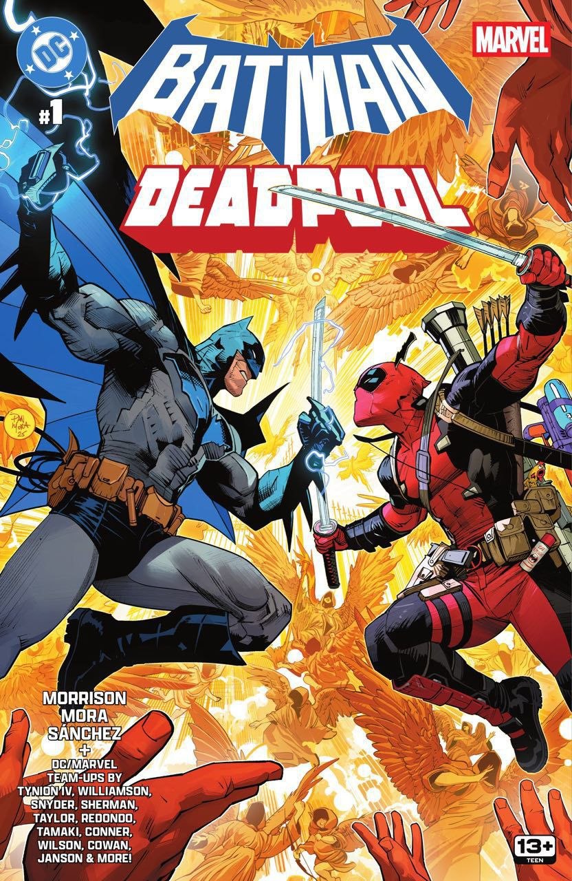 Portada ampliada de BATMAN DEADPOOL