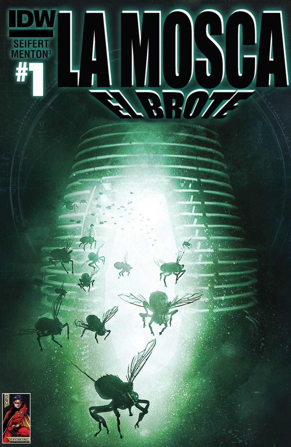 Portada ampliada de LA MOSCA EL BROTE