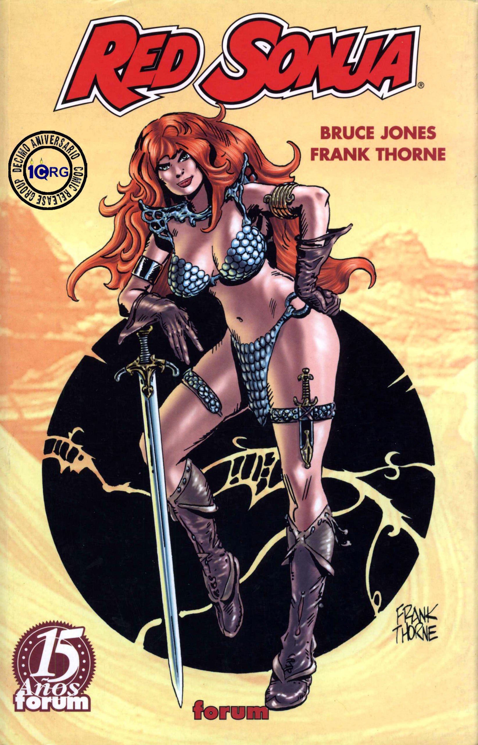 Portada ampliada de Red Sonja