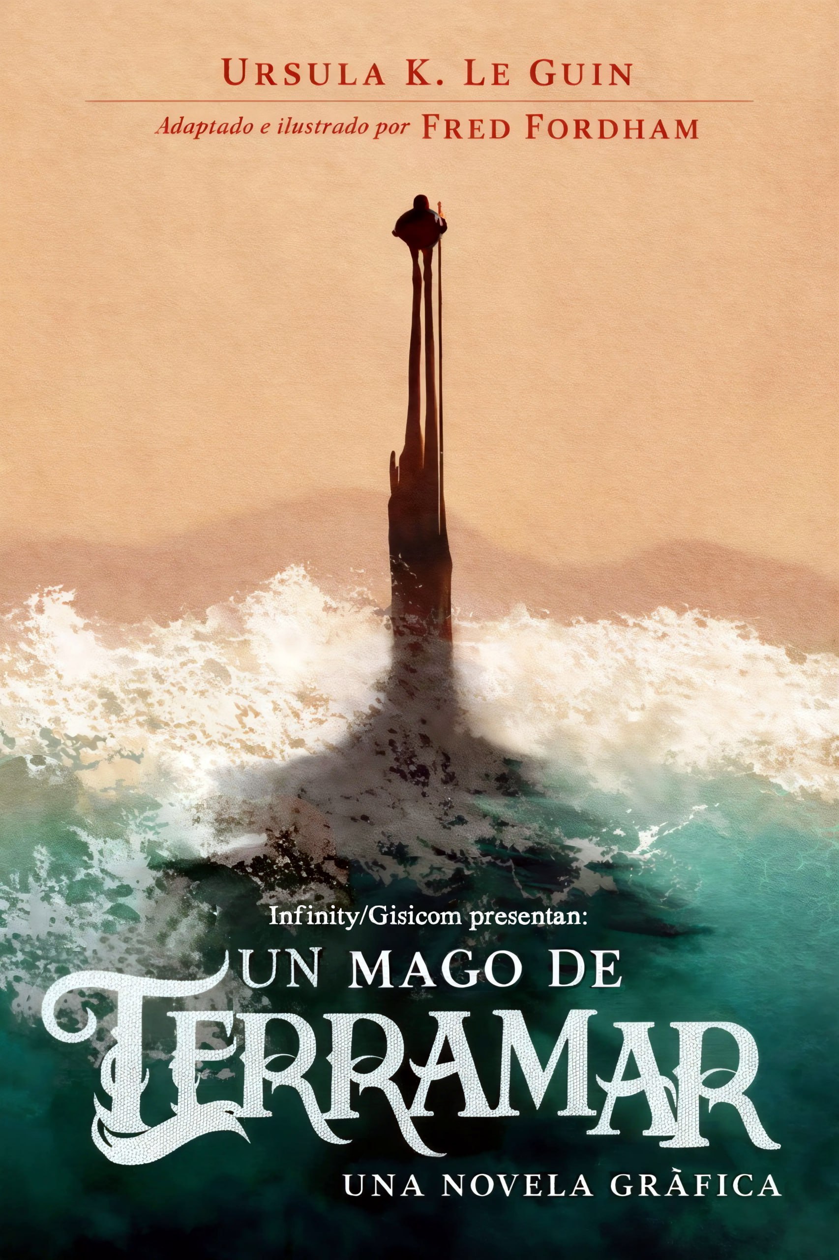 Portada ampliada de Un mago de Terramar