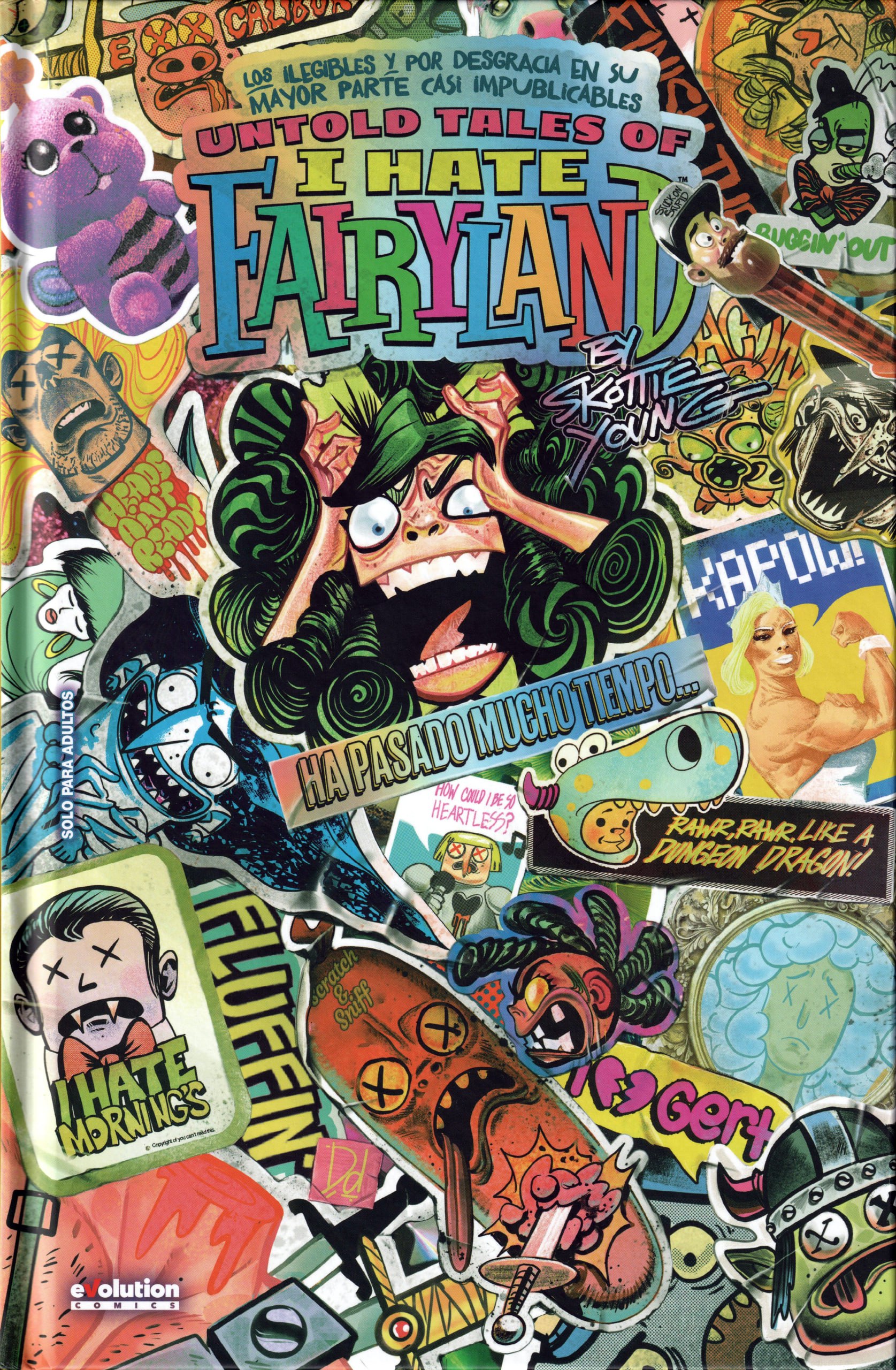 Portada ampliada de Untold Tales of The Hate Fairyland