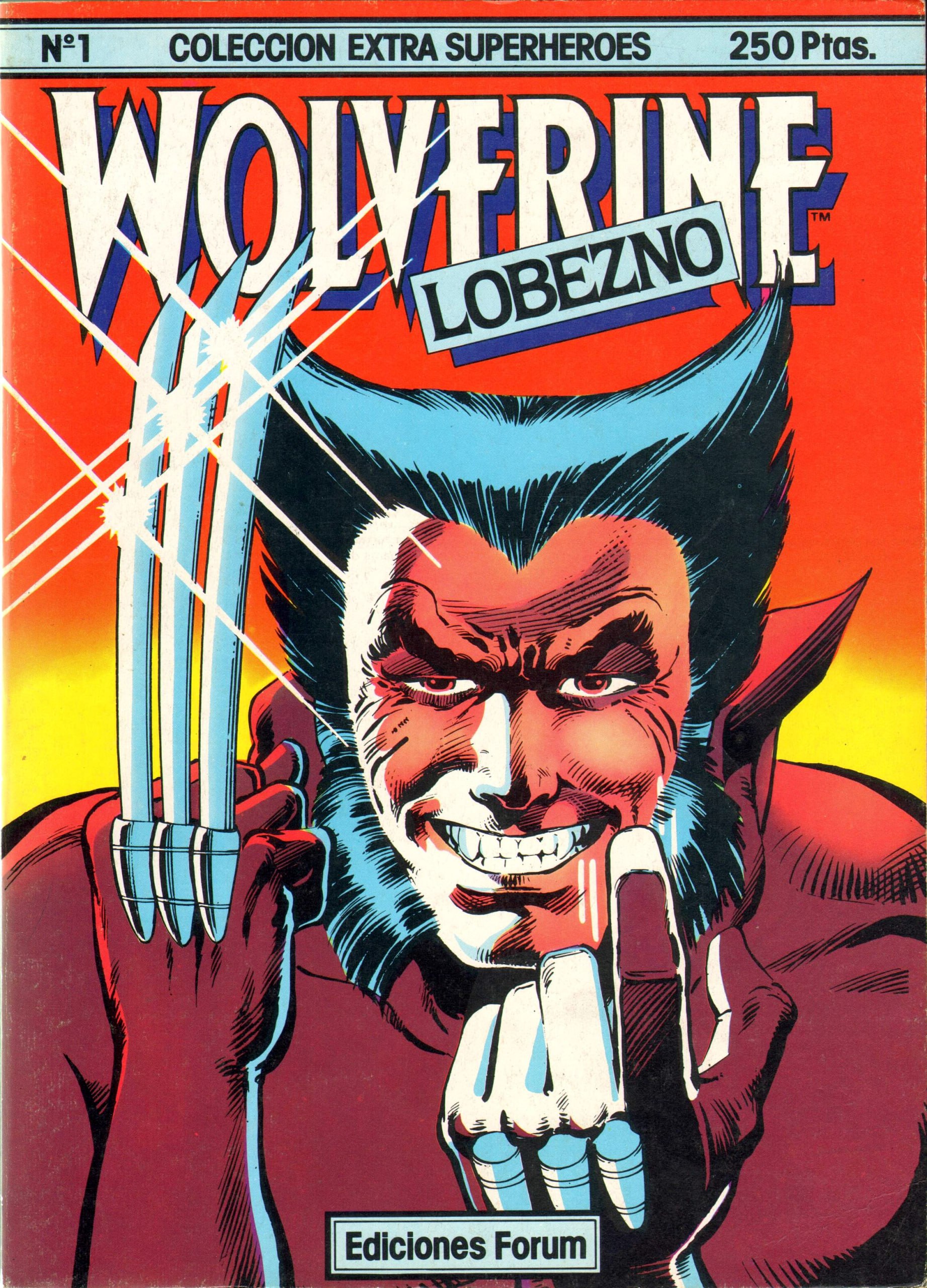 Portada ampliada de WOLVERINE LOBEZNO