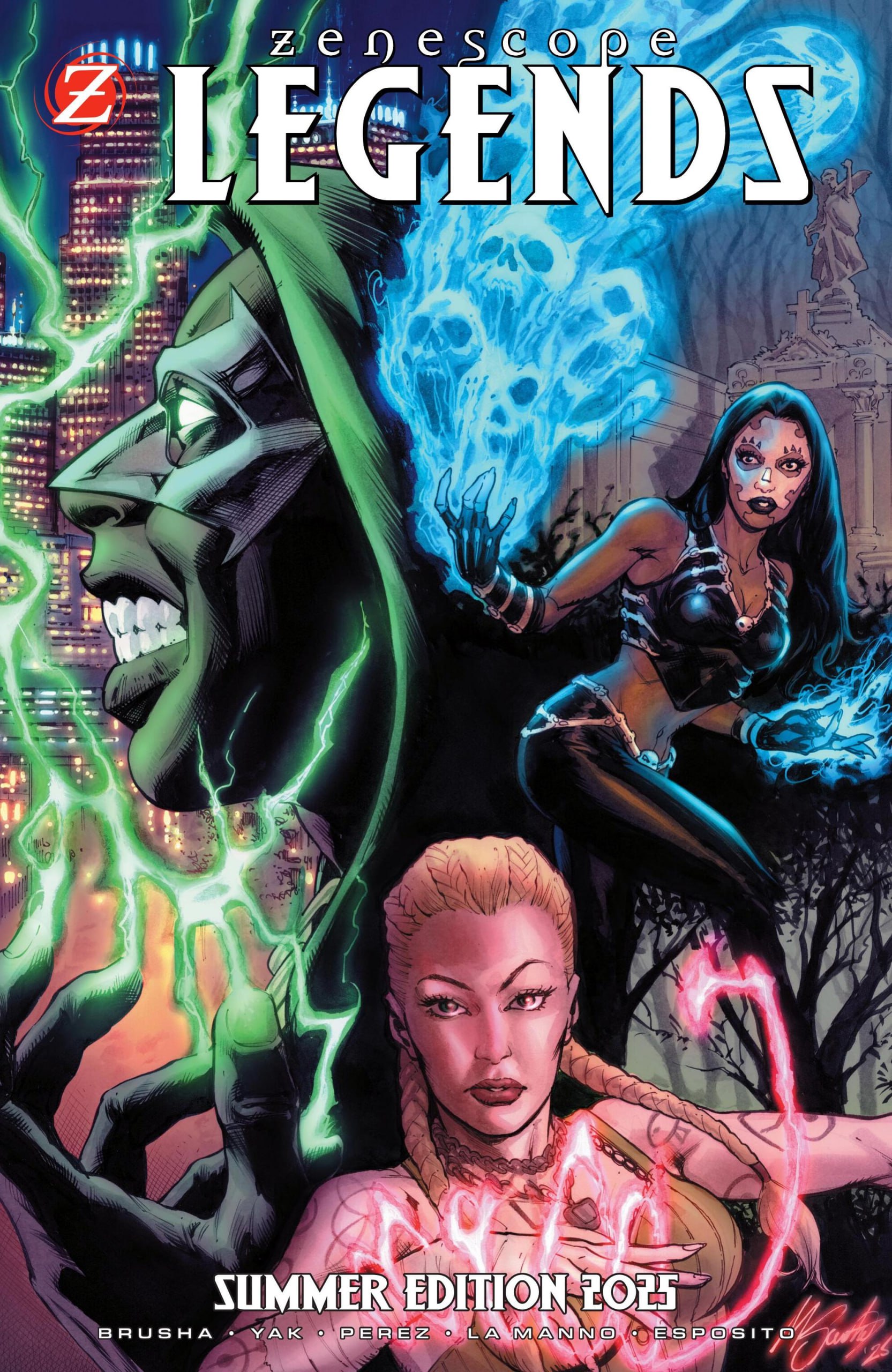 Portada ampliada de LEGENDS