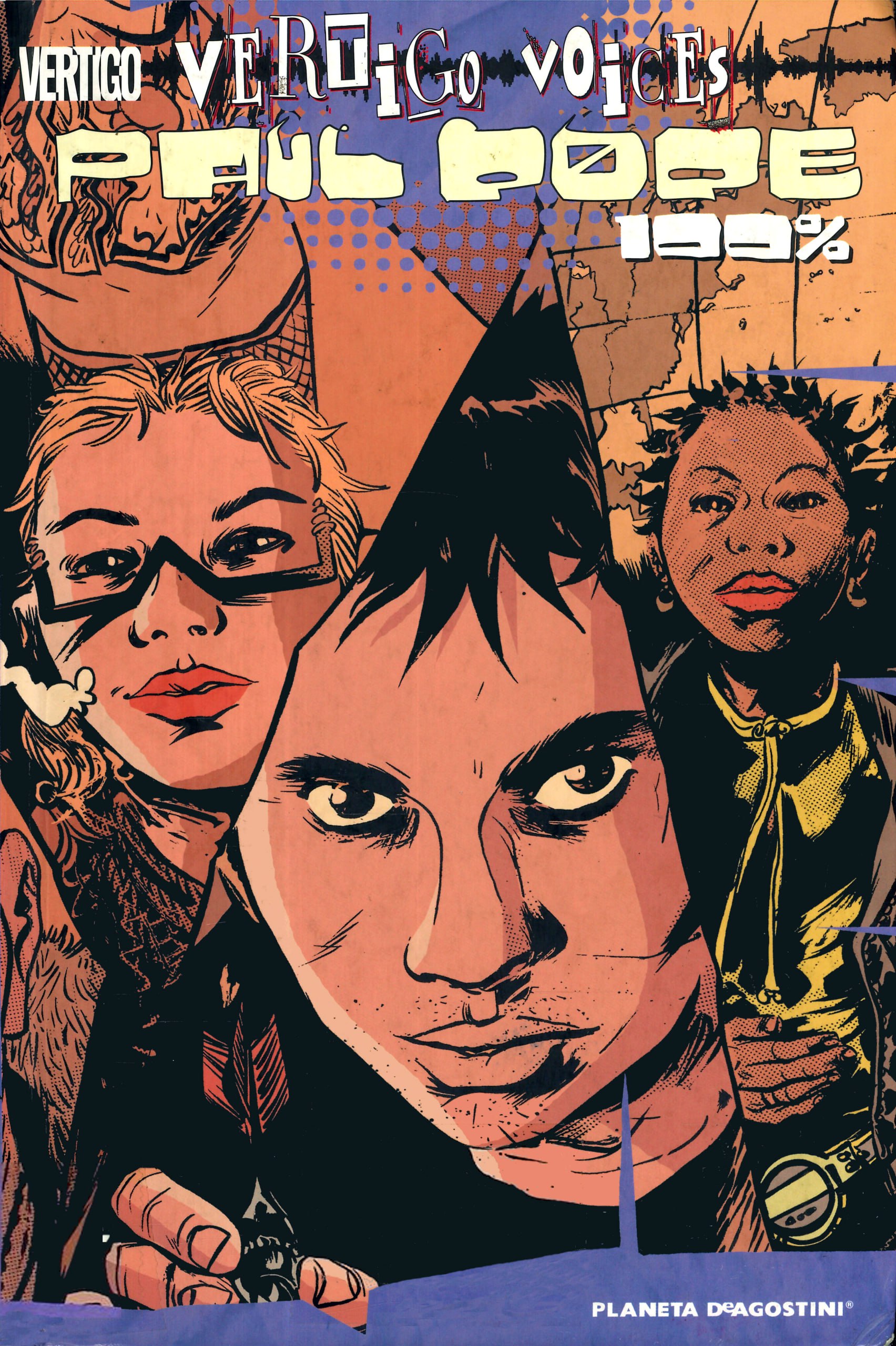Portada ampliada de Vertigo Voices Paul Pope 199%