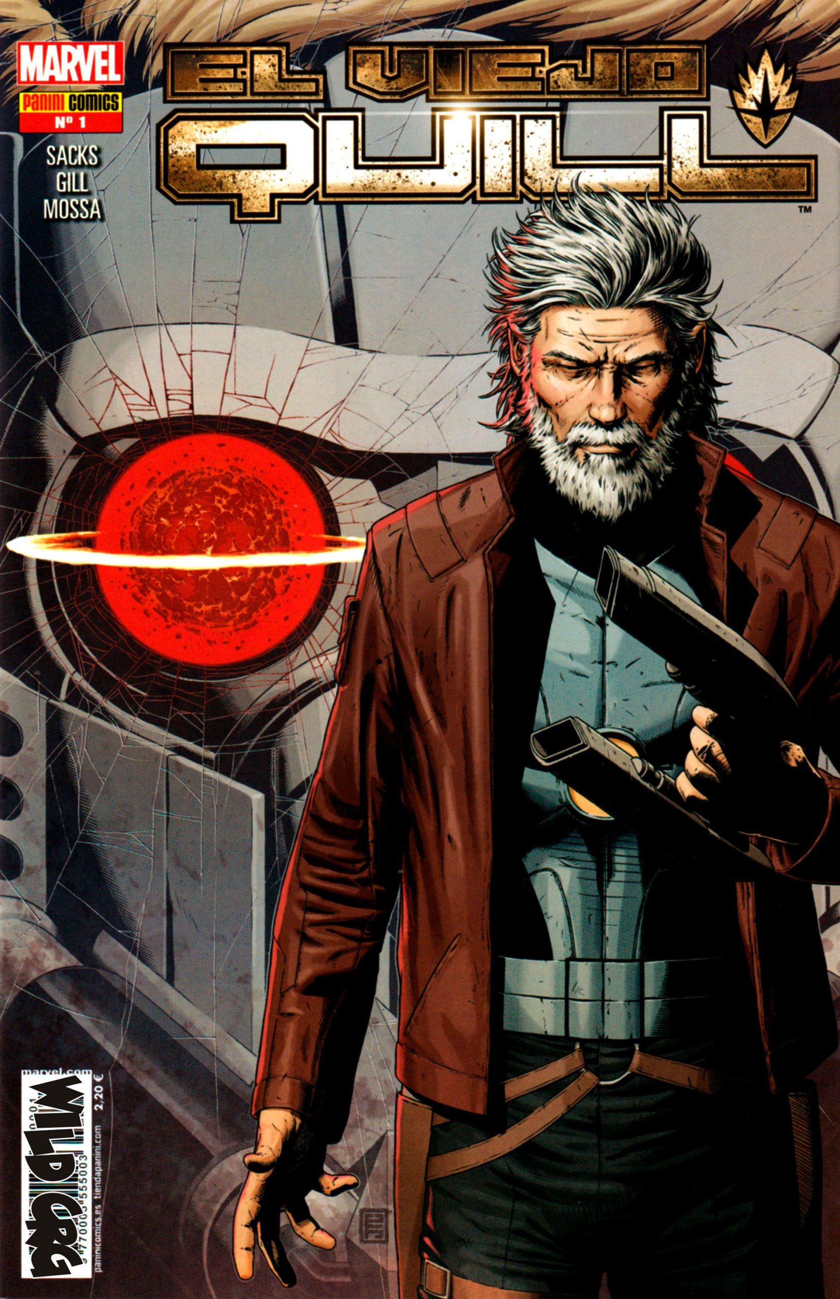 Portada ampliada de El Viejo Quill