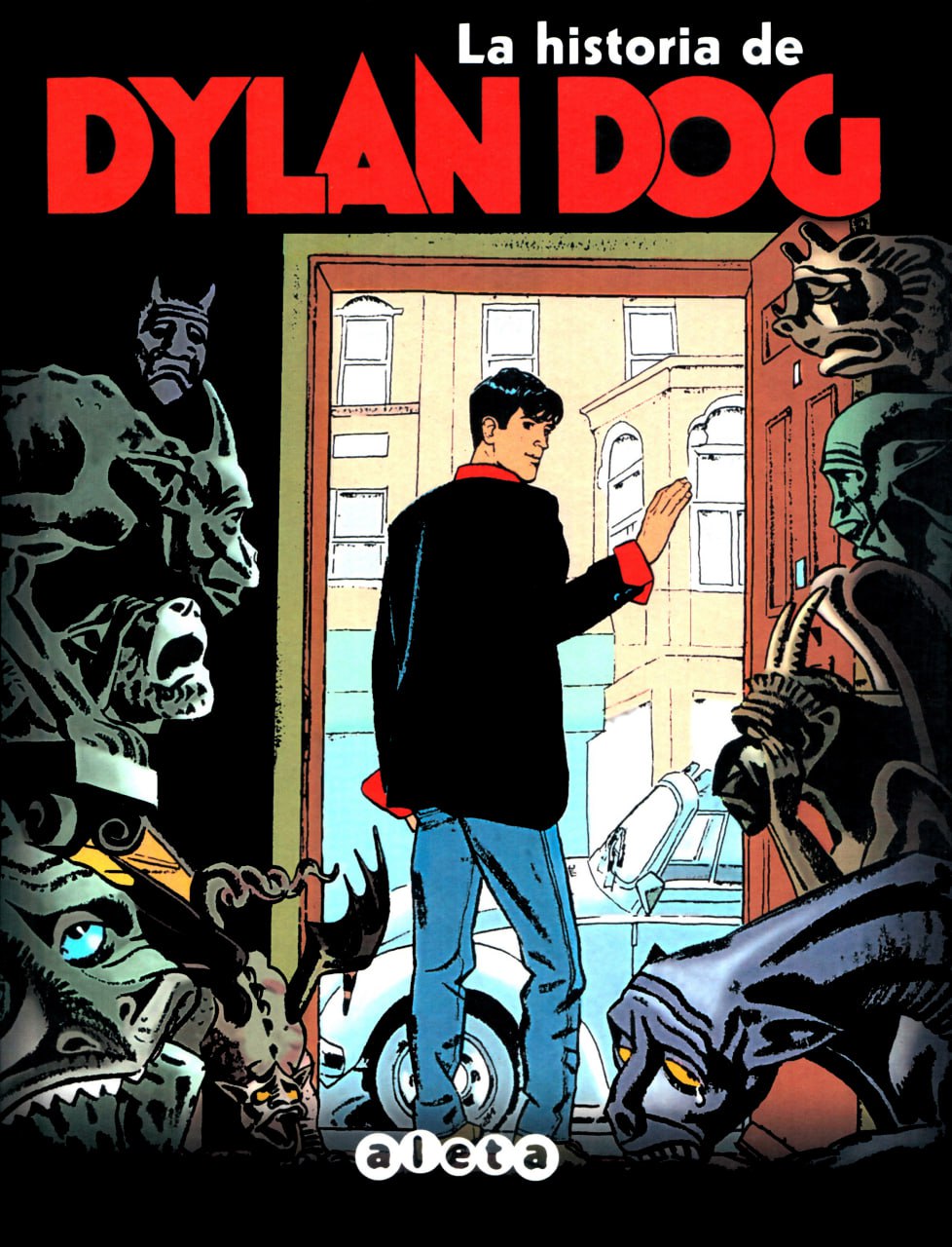 Portada ampliada de La historia de DYLAN DOG