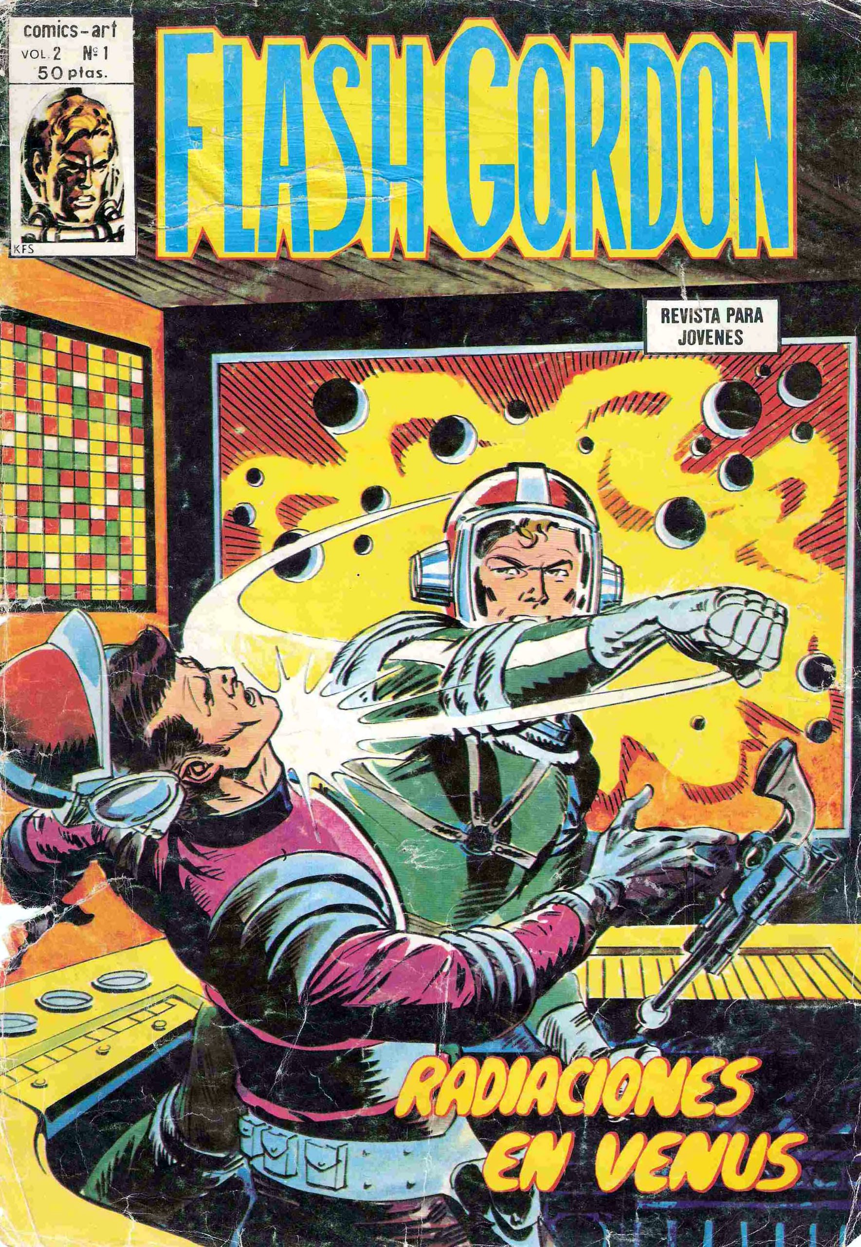 Portada ampliada de FLASH GORDON