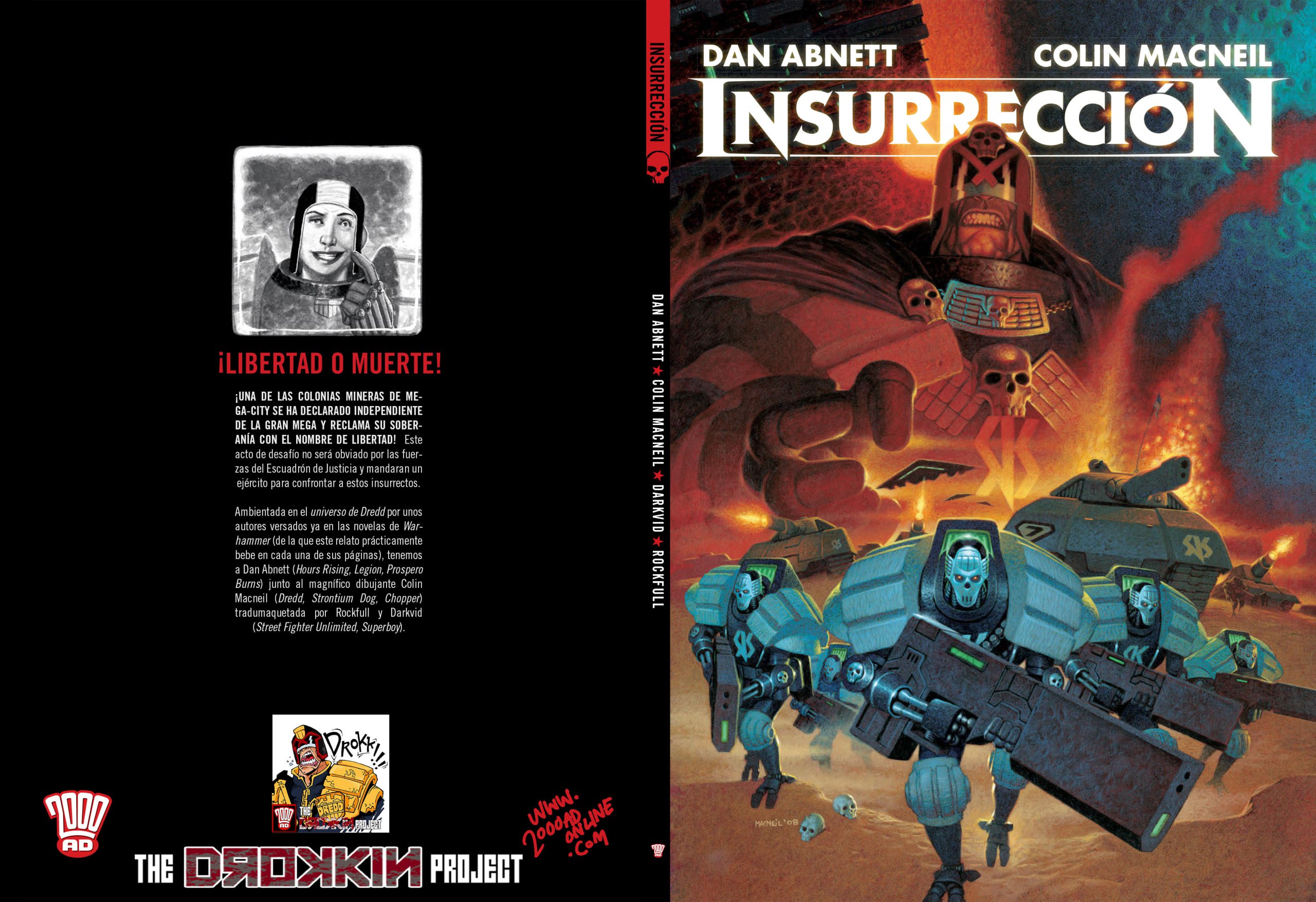 Portada ampliada de Insurrección