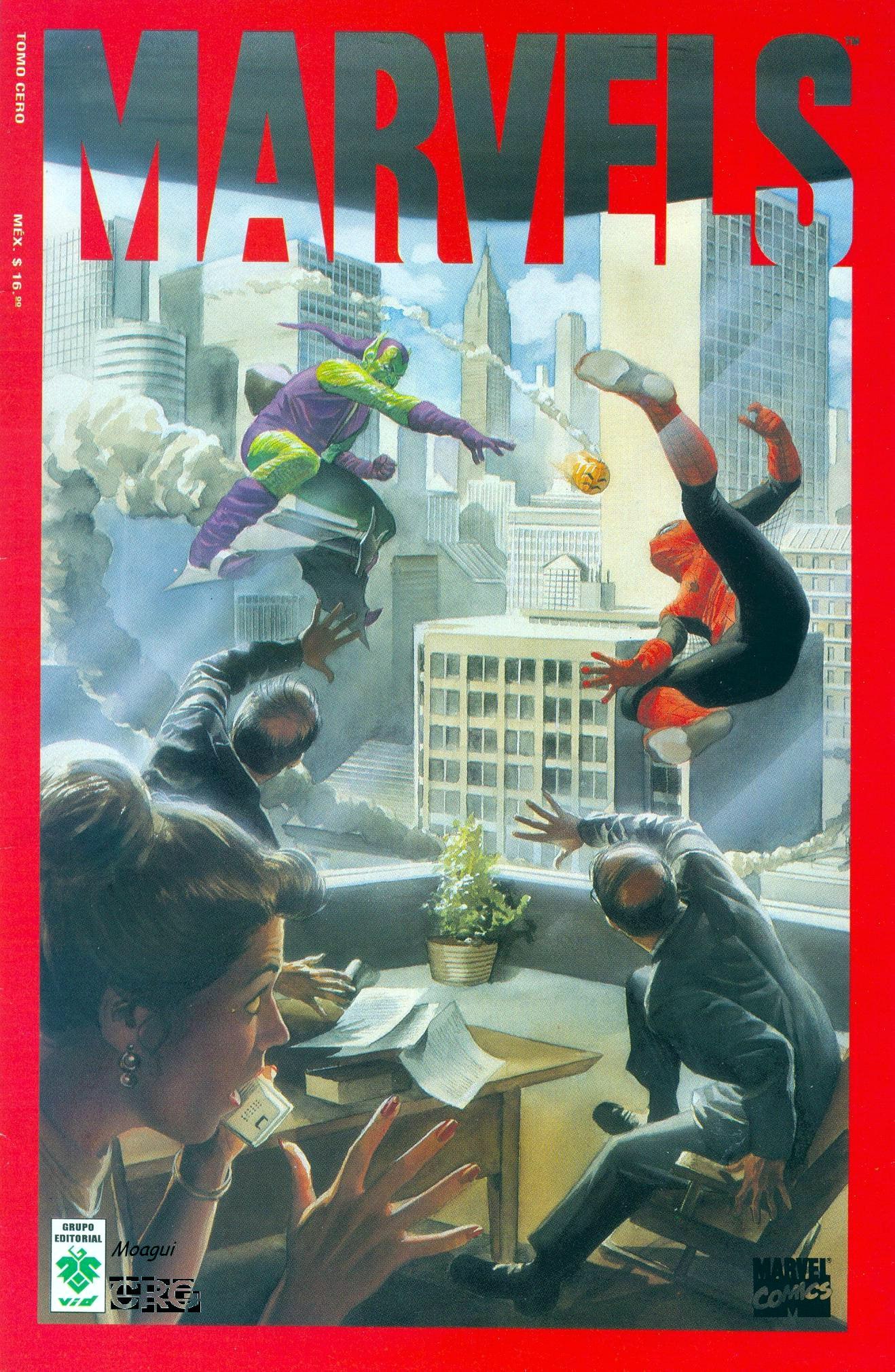 Portada ampliada de MARVELS