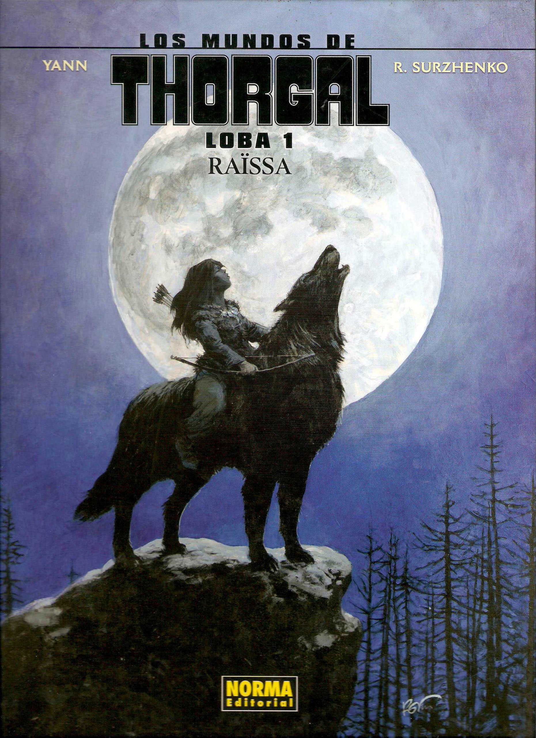 Portada ampliada de LOS MUNDOS DE THORGAL LOBA 1 RAIÜssA