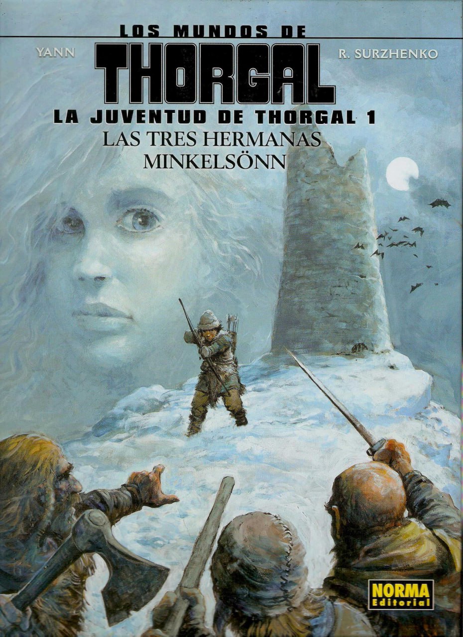 Portada ampliada de LOS MUNDOS DE THORGAL