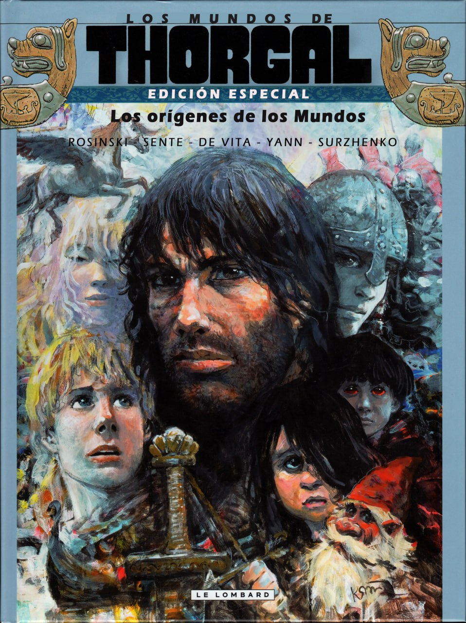 Portada ampliada de LOS MUNDOS DE THORGAL