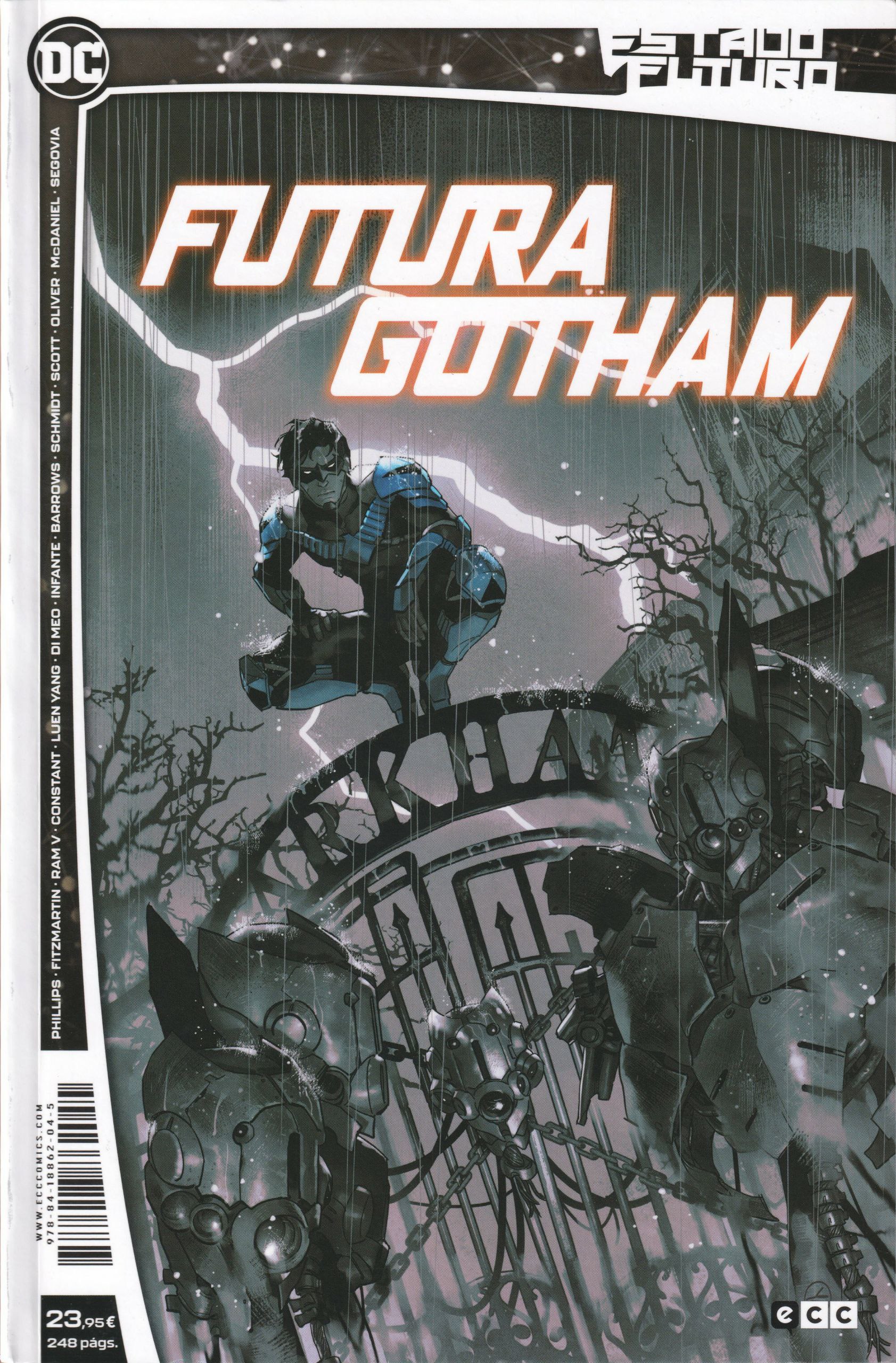 Portada ampliada de FUTURA GOTHAM
