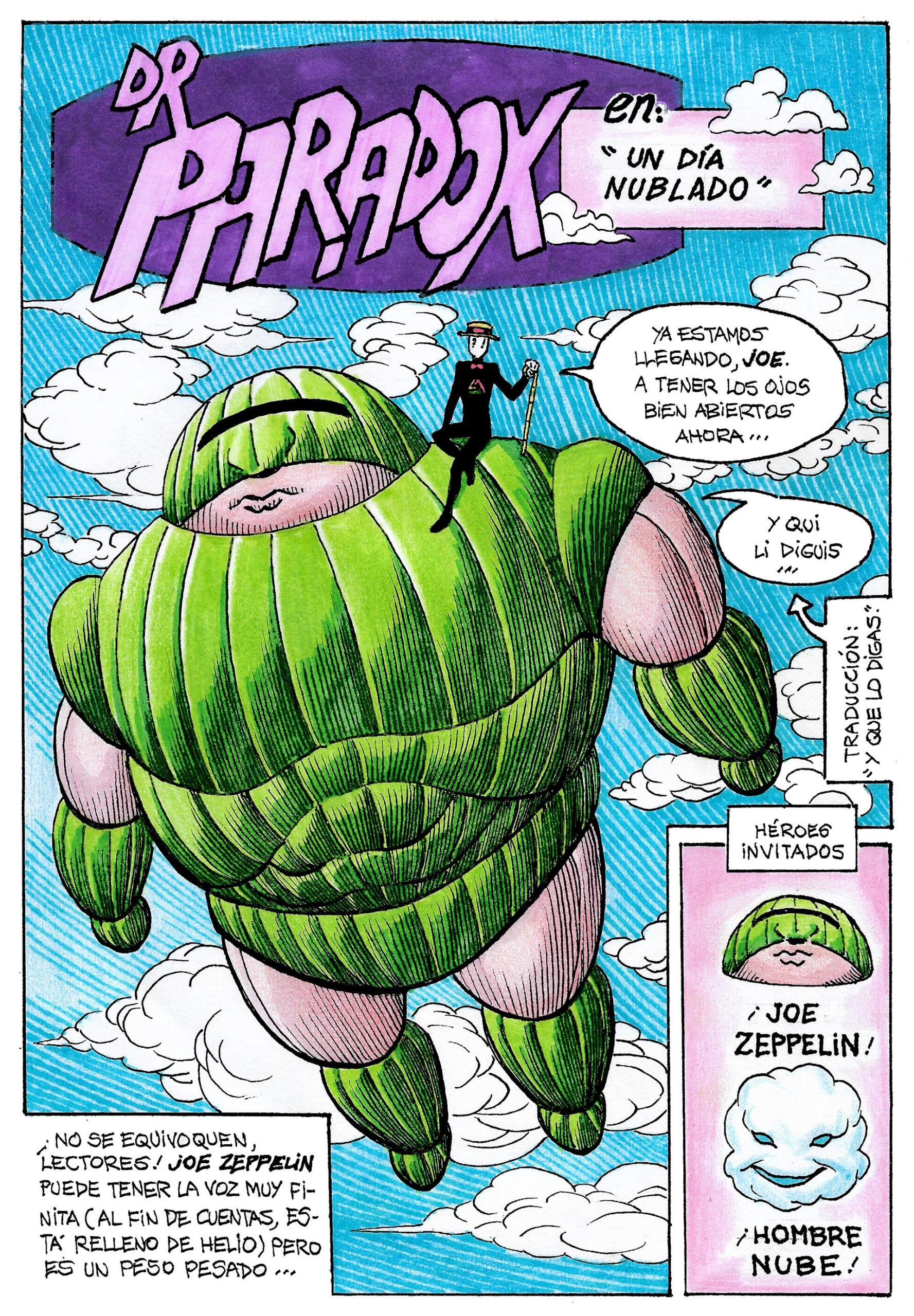 Portada ampliada de Dr Paradox