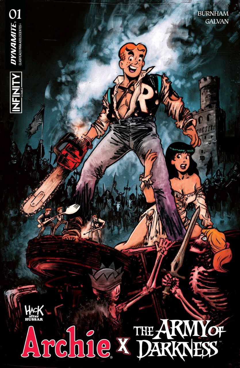 Portada ampliada de Archie x The Army of Darkness