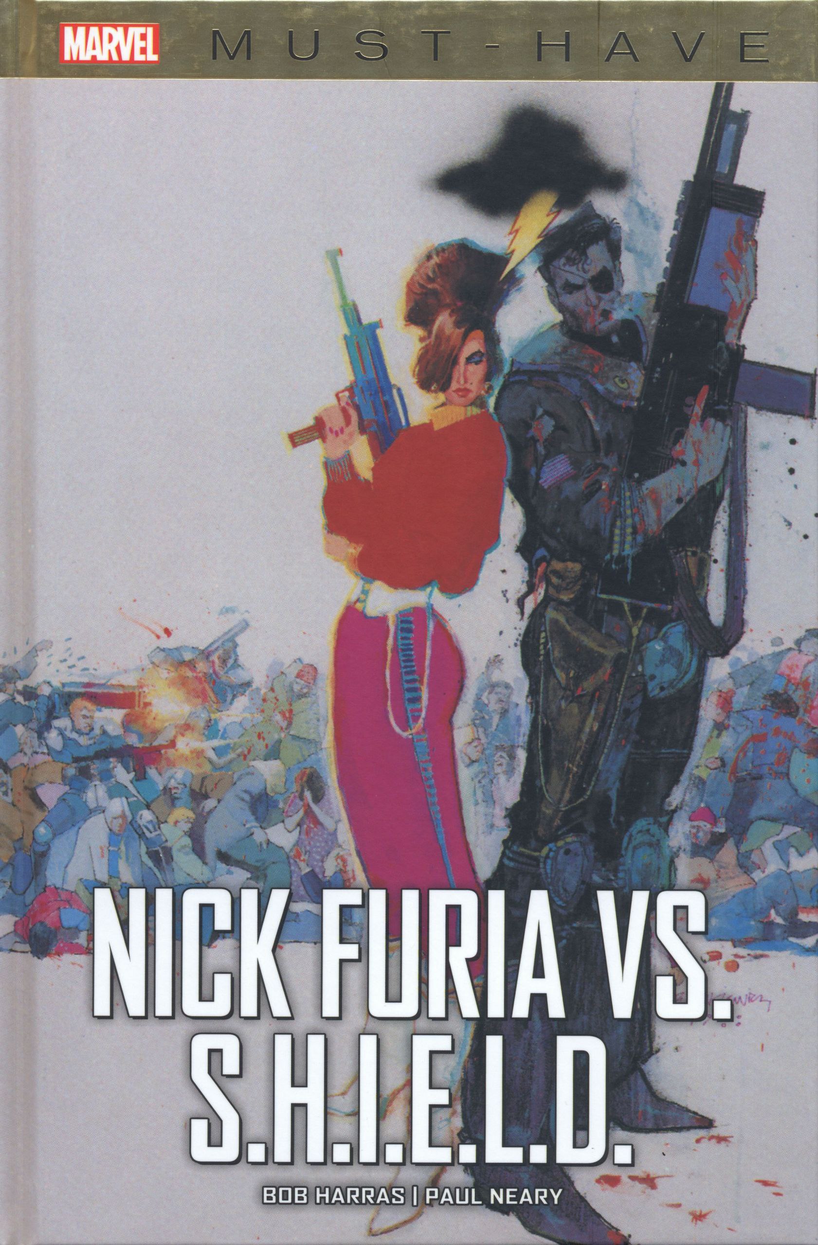 Portada ampliada de NICK FURIA VS. S.H.I.E.L.D.