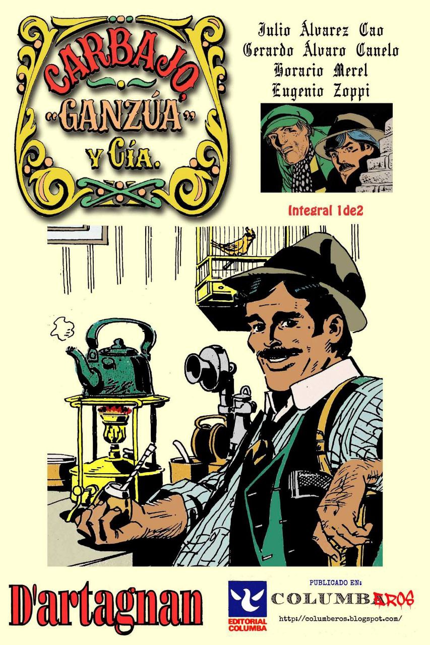 Portada ampliada de Curbajo Ganzúa y Cía.