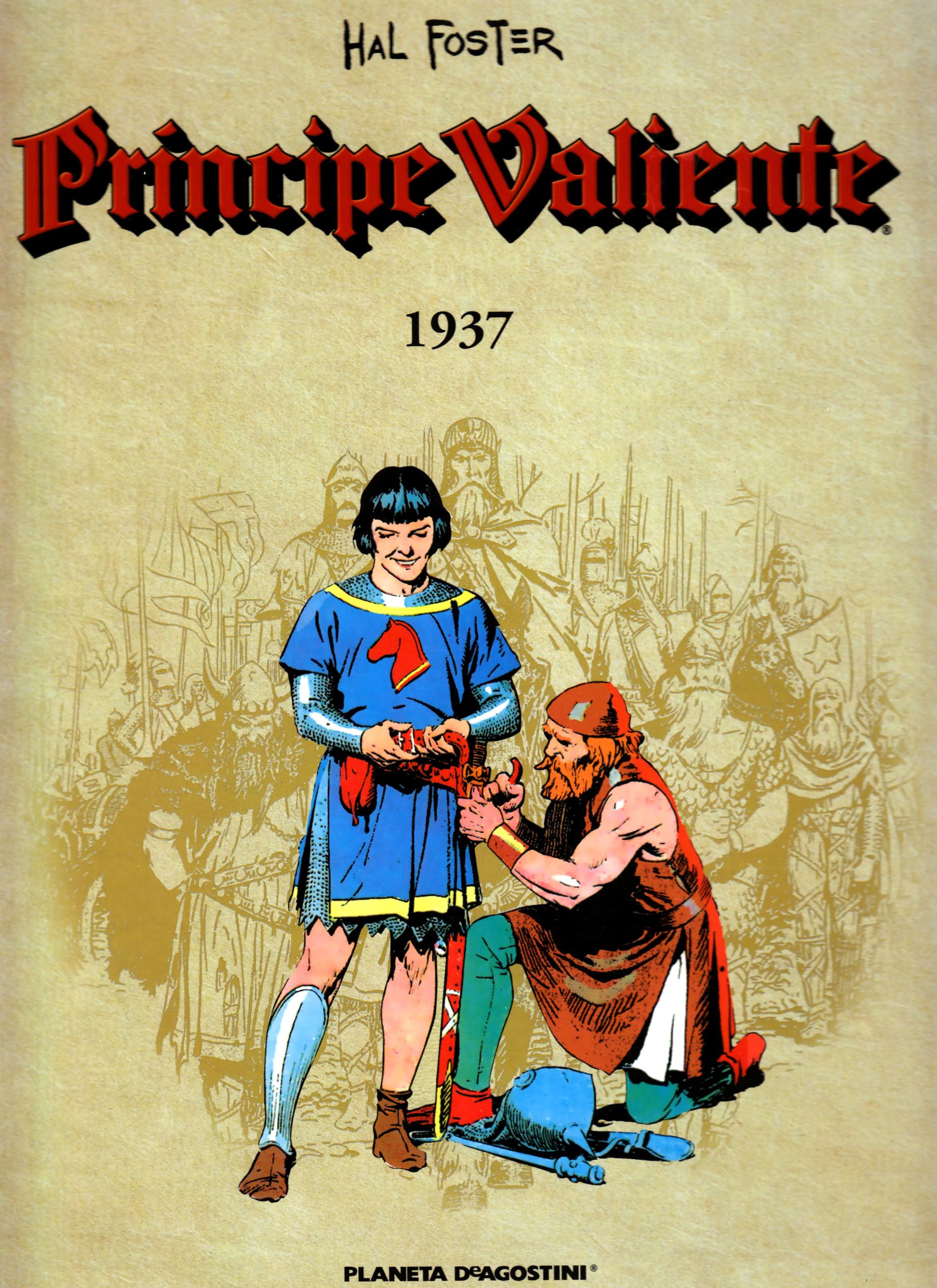 Portada ampliada de Príncipe Valiente