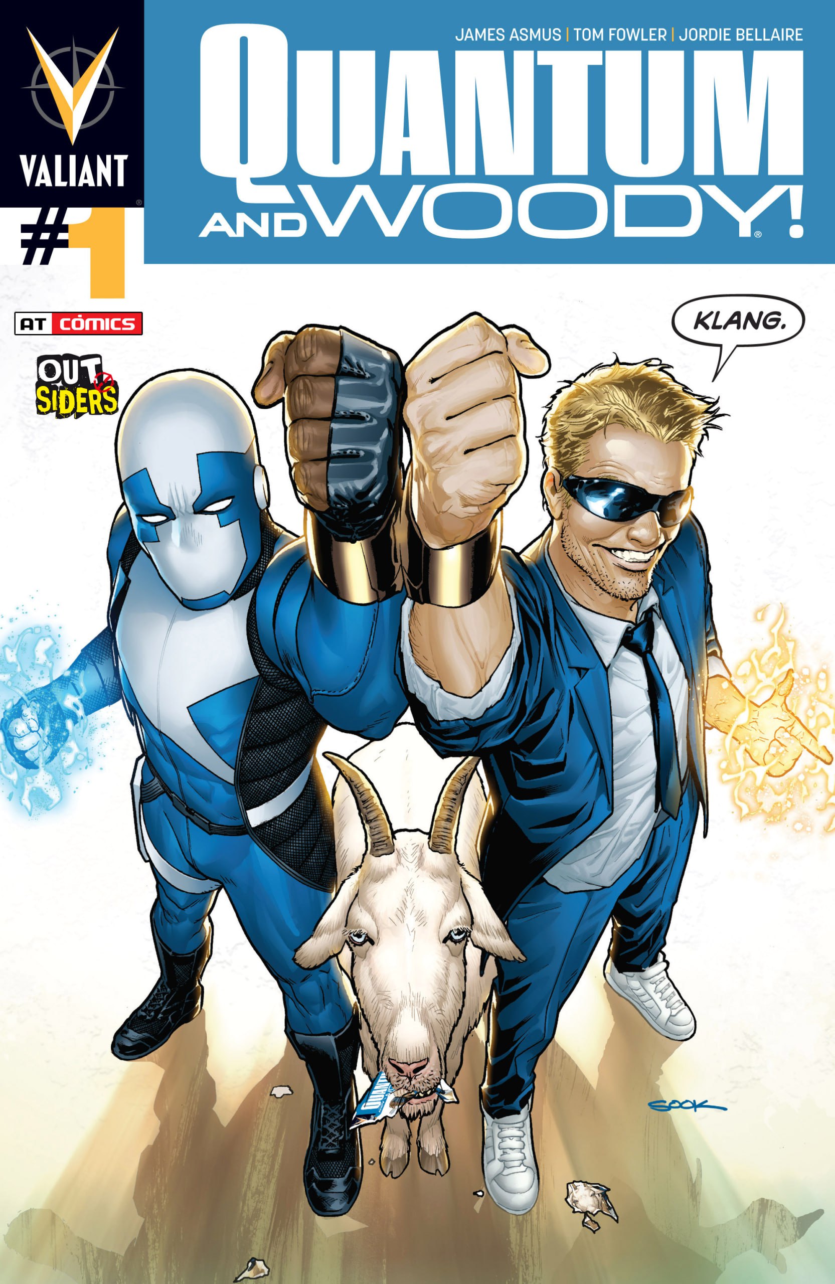 Portada ampliada de QUANTUM AND WOODY!