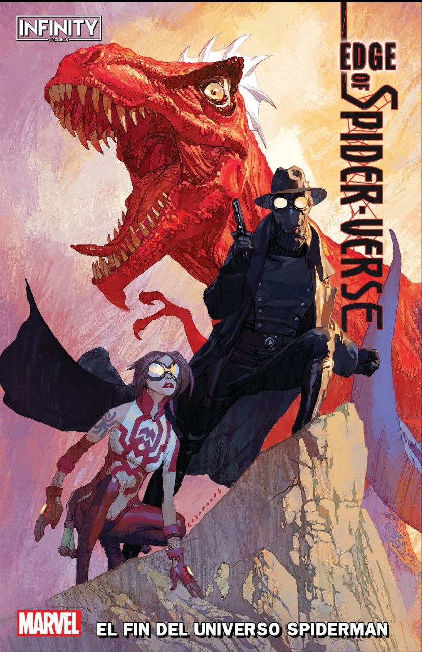 Portada ampliada de EDGE OF SPIDER-VERSE