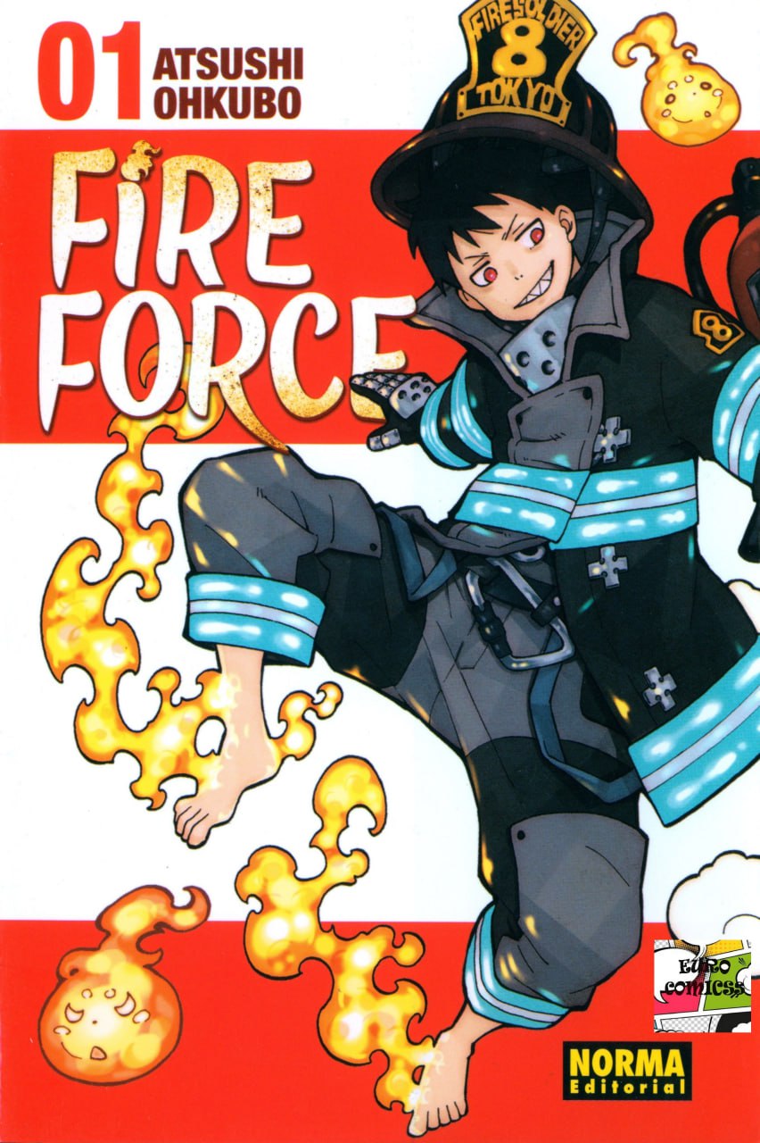 Portada ampliada de Fire Force