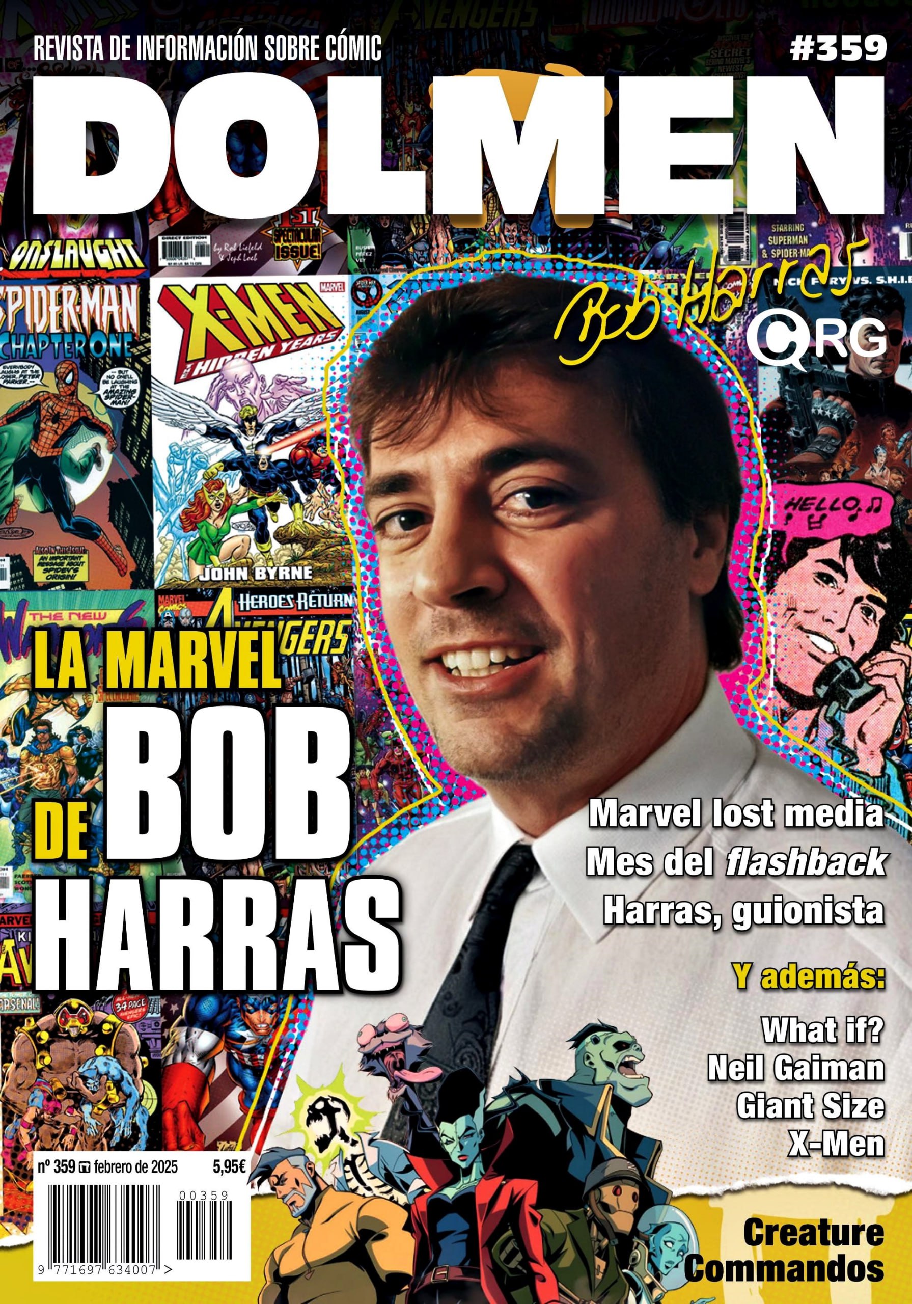 Portada ampliada de DOLMEN