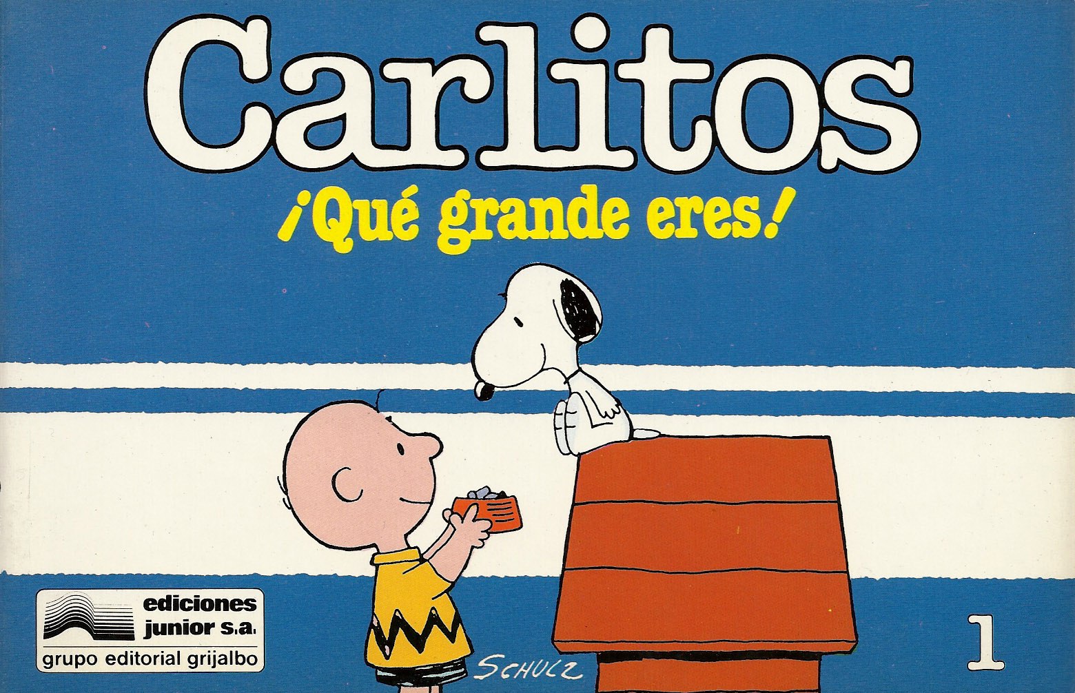 Portada ampliada de Carlitos ¡Qué grande eres!