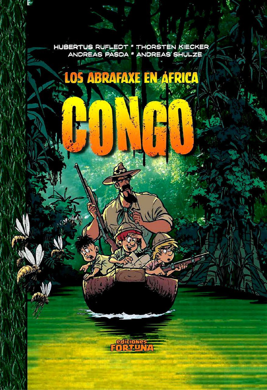 Portada ampliada de LOS ABRAFAXE EN AFRICA CONGO