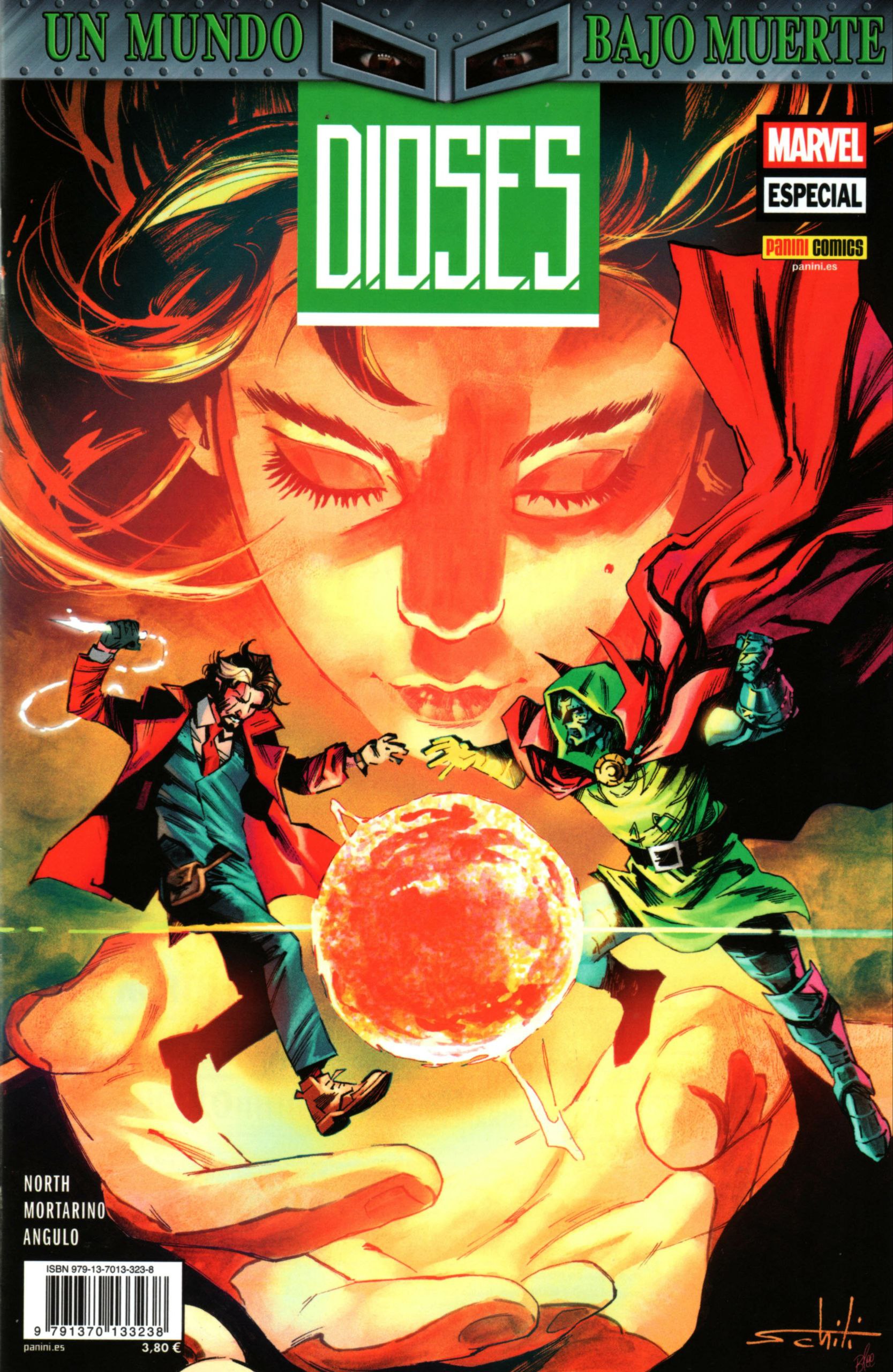 Portada ampliada de DIOSES