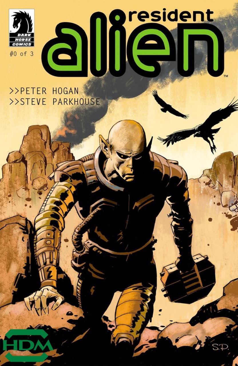 Portada ampliada de resident alien