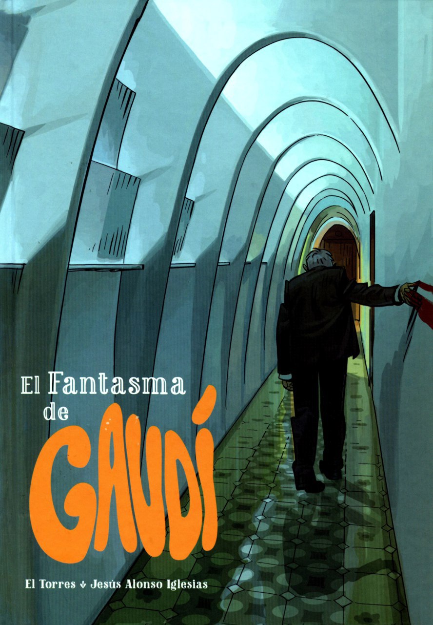 Portada ampliada de El Fantasma de Gaudí